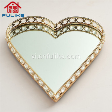 Hộp lưu trữ mỹ phẩm Golden Crystal Bling